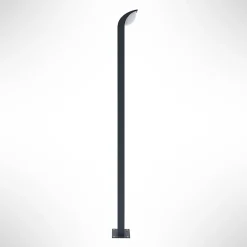 Lucande LED-gadelampe Tinna, 100 cm, antracit, IP65