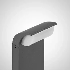 Lucande LED-gadelampe Tinna, 100 cm, antracit, IP65