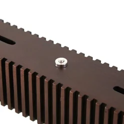 Lucande LED-hængelampe Emara, mørkt træ, eg, CCT