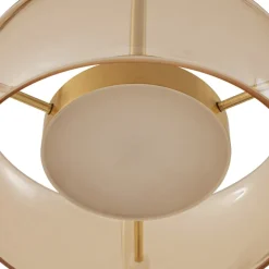 Lucande LED-hængelampe Martis, ravfarvet, 3 lyskilder, dæmpbar