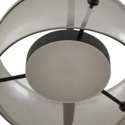 LED-hængelampe Martis, sort, 3 lyskilder, step-dæmpbar^Lucande Sale