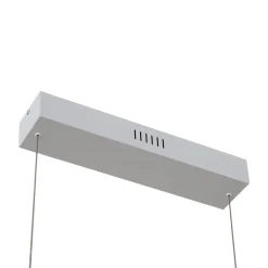 LED-hængelampe Nihalo, træ, 122 cm, dæmpbar, CCT^Lucande Hot