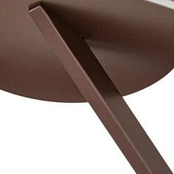 LED-loftlampe Eldra, kaffebrun, Ø 55 cm, CCT^Lucande Online