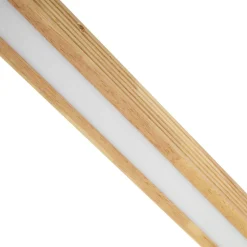 Lucande LED-loftlampe Emara, lys træ, eg, dæmpbar