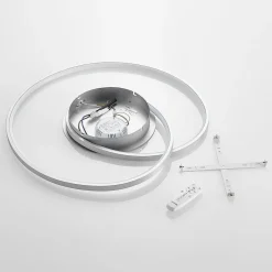 Lucande LED-loftlampe Enesa, 63 cm, CCT, fjernbetjening, dæmpbar