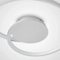 LED-loftlampe Enesa, Ø 46 cm, 2.700 K, dæmpbar^Lucande Best