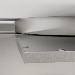 Lucande LED-loftlampe Ilira, 4 lyskilder, sølv, CCT, dæmpbar