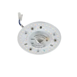 LED-loftventilator Kayu, hvid/træ, DC, 132 cm^Lucande