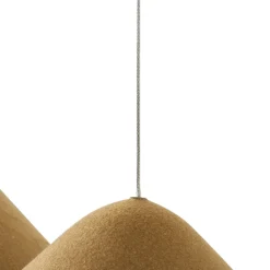 LED-pendellampe Beutlin, grøn, filt, dæmpbar^Lucande Hot