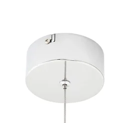 LED-pendellampe Hayley, Ø 9 cm, kromfarvet, glas^Lucande Sale