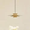 LED-pendellampe Livie, beige, aluminium, Ø 50 cm^Lucande Hot