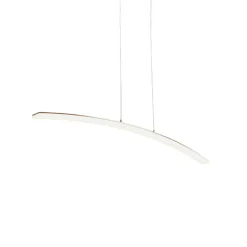 LED-pendellampe Lorian, 99 cm, krom, metal^Lucande Best