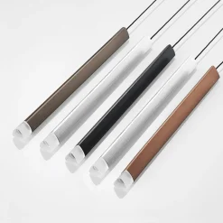 Lucande LED-pendellampe Stoika, 88 cm, 5 lyskilder, metal