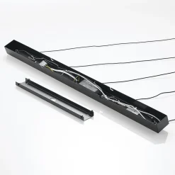 Lucande LED-pendellampe Stoika, 88 cm, 5 lyskilder, metal