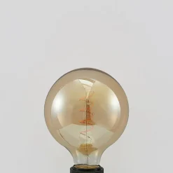 Lucande LED-pære E27 G125 4W 2.700K dæmpbar ravfarvet