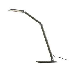 Lucande LED-skrivebordslampe Mion, 41 cm, kantet, dæmpbar