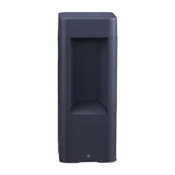 Lucande LED-sokkellampe Annika, antracit, metal, 30 cm