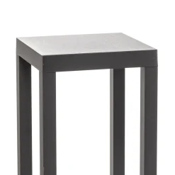 LED-sokkellampe Carlota, 50 cm, antracit, aluminium^Lucande Online