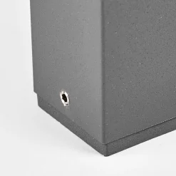 LED-sokkellampe Leya, 4 stk, 35cm, antracit, IP54^Lucande New