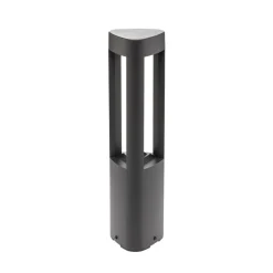 Lucande LED-sokkellampe Pirron, 50 cm, trekantet, IP54