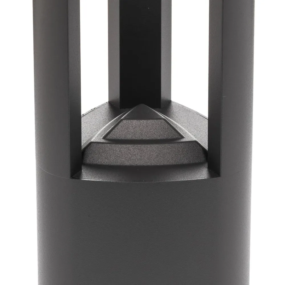 Lucande LED-sokkellampe Pirron, 50 cm, trekantet, IP54