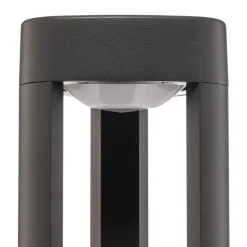 Lucande LED-sokkellampe Pirron, 50 cm, trekantet, IP54