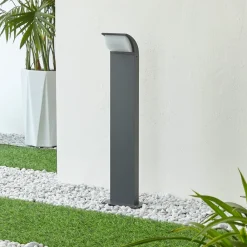 Lucande Terrassebelysning|Sokkellamper>LED-sokkellampe Tinna, 60 cm, antracit, IP65