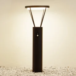 LED-solcellelampe Elario, 80 cm, CCT, sensor^Lucande Outlet