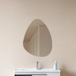 LED-spejl Celestiel, dråbeformet, CCT, 60 cm^Lucande Clearance