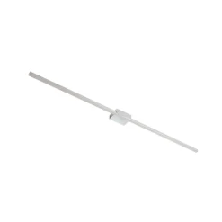 Lucande LED-spejllampe Kivana, krom, metal, 120 cm, IP44