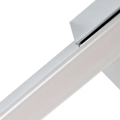 Lucande LED-spejllampe Kivana, krom, metal, 120 cm, IP44