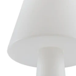 LED-terrasselampe Gauri, hvid, 153 cm, IP44^Lucande Discount