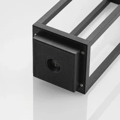 LED-udendørslampe Mirina, sort, genopladeligt batteri, touch-dæmper^Lucande Hot