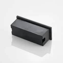 Lucande LED-vægindbygningslampe Jaano, antracit, aluminium, IP65