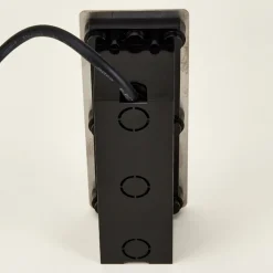 LED-vægindbygningslampe Holly, 17 cm, stål^Lucande Best