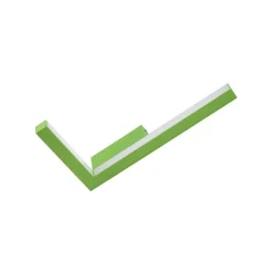 LED-væglampe Check, grøn, metal, CCT, dæmpbar^Lucande Discount