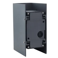 LED-væglampe Kimian, højde 17 cm, antracit, IP54^Lucande New