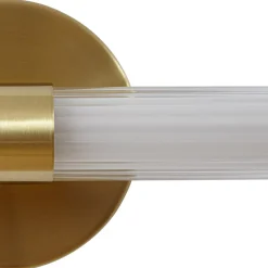LED-væglampe Melisa, guld, 90 cm, CCT, IP44^Lucande Clearance