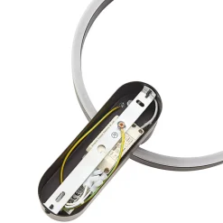 LED-væglampe Yekta, indirekte, sort, dæmpbar^Lucande Clearance