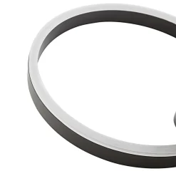 LED-væglampe Yekta, indirekte, sort, dæmpbar^Lucande Clearance