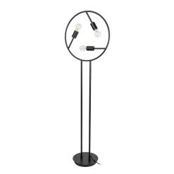 Linnard gulvlampe af jern, 3 lyskilder^Lucande Sale