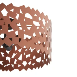 Lucande loftlampe Aeloria, kobber, jern, Ø 50 cm, E27