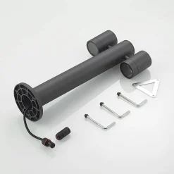 Maloney sokkellampe, 50 cm, antracit, IP54^Lucande Outlet