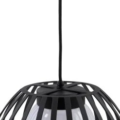 Marrin udendørs hængelampe, sort, metal, Ø 31 cm^Lucande Online