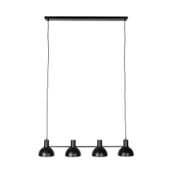 Mostrid hængelampe, sort, 4 lyskilder^Lucande Outlet