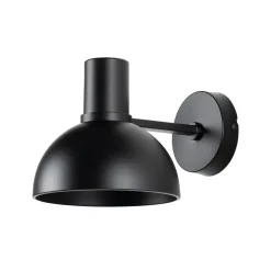 Lucande Mostrid-væglampe i sort jern