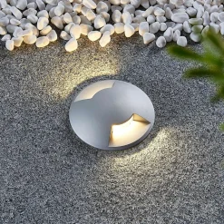 nedgravningslampe Milara, 2 lysudgang, GU10^Lucande Hot