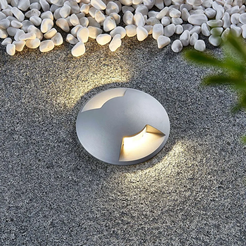 nedgravningslampe Milara, 2 lysudgang, GU10^Lucande Hot