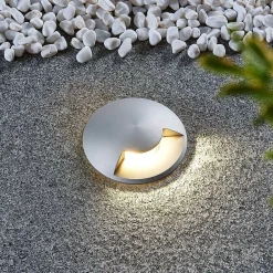 Lucande Terrassebelysning|Udendørs Spot>nedgravningslampe Milara, 1 lysudgang, GU10