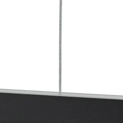 Lucande Smart LED-hængelampe Mylosh, sort, CCT, Tuya